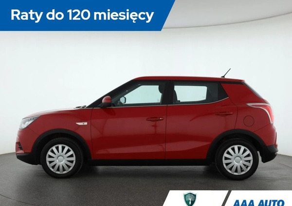 SsangYong Tivoli cena 43000 przebieg: 131390, rok produkcji 2016 z Okonek małe 301